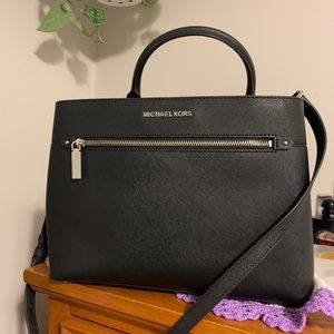 Michael Kors black satchel NWOT